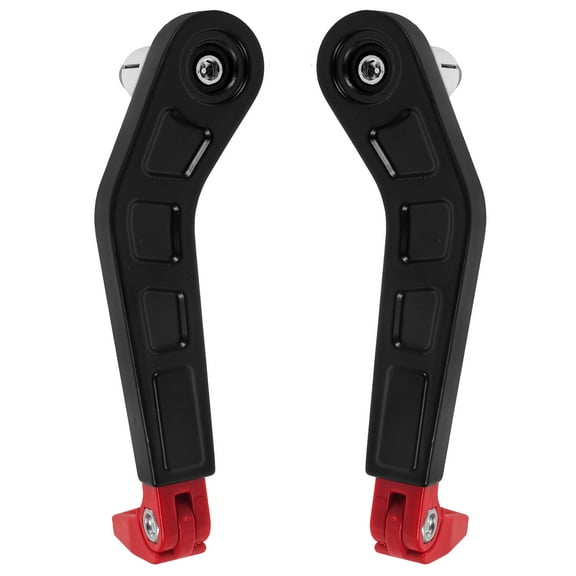 Zehuanyu Motorcycle Hand Guard Bow Scooter Accessories Heavy Duty Lock Tie Bar Red