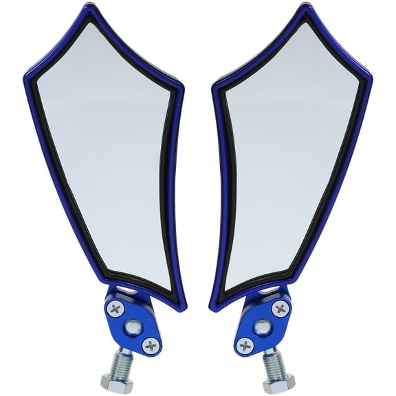 Zehuanyu Motorcycle Mirror Tank Protector Boots Rearview Accessories Electric Scooter Mirrors Blue