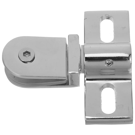 Zehuanyu Mountable Heavy Shower Door Hinge 7.90X7.70X2.00CM Silver