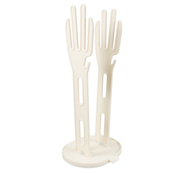 Zehuanyu Multifunctional Kitchen Gloves Drying Rack Handle Spoon Lifting Rod Isolator Beige