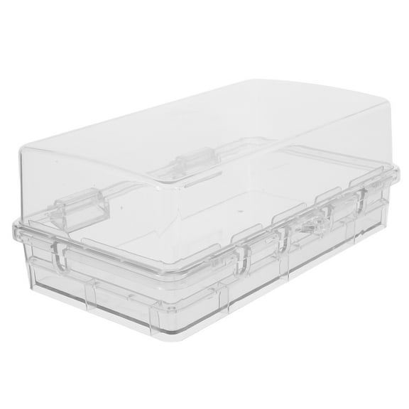 SOPOTUTU Weatherproof Outdoor Electrical Box Cover, Plastic Power Outlet Protector for Home and Garden