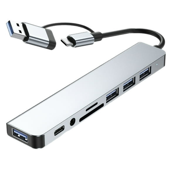 Zehuanyu Outlets with USB Ports Computer Hub Travel 14.00X2.80X1.00CM