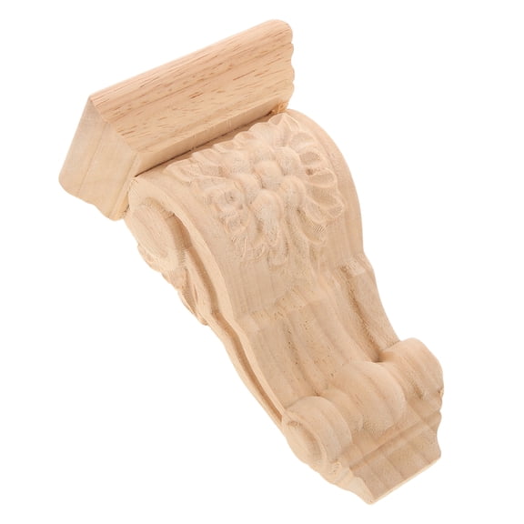 European Style Wooden Bracket for Decoration with Lightweight Wood Material and Delicate Carving 1