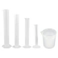 thumbnail image 1 of Zehuanyu  Plastic Measuring Cylinder Cup with Scale Liquid Cups Flask Transparent, 1 of 8