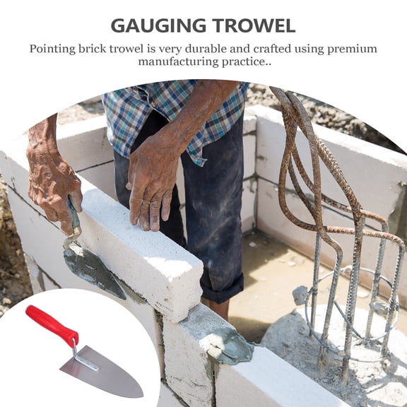 RENACLIPY Cement Trowel Tool Red 1Pack