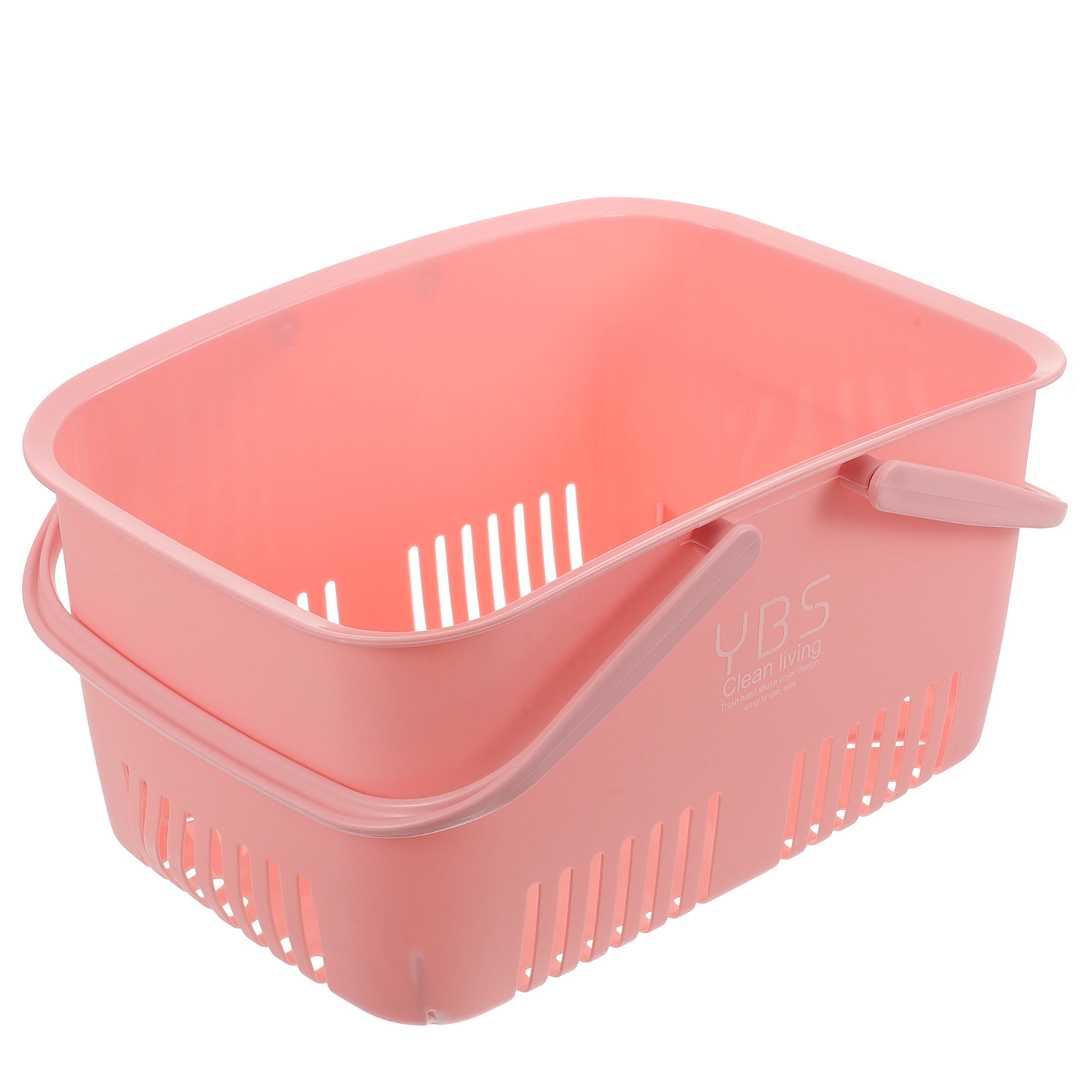 Zehuanyu Portable Supermarket Shopping Basket Handle Basket Baby 30X20.6X15CM Pink