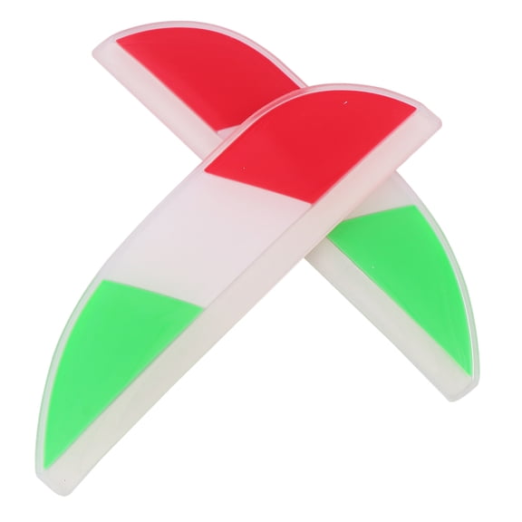 Zehuanyu Rearview Mirror Waterproof Decals Mirrors Blind Spot Window Visor Sun for Car White