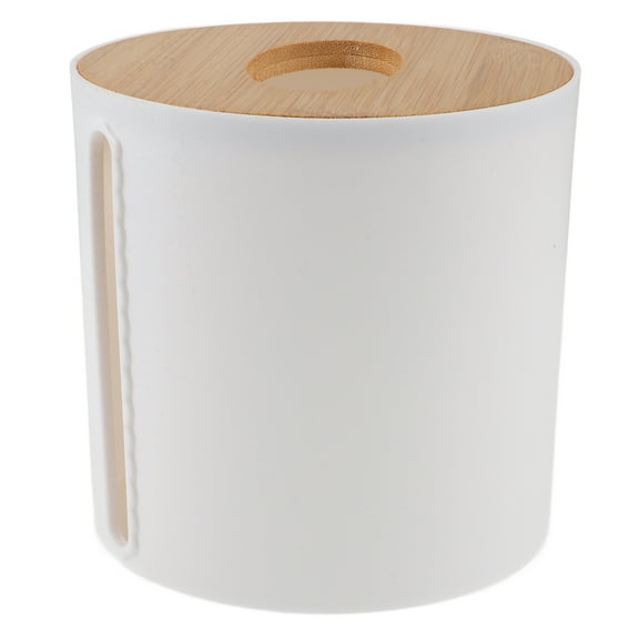 Zehuanyu Roll Paper Holder Countertop Lidded Toilet Paper Box Roll Paper Dispenser