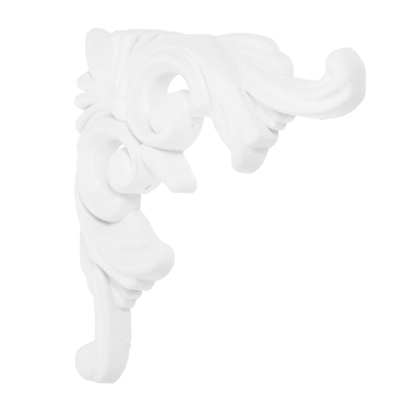 RENACLIPY Decorative Ceiling Medallion White Elegant Appearance Easy Install