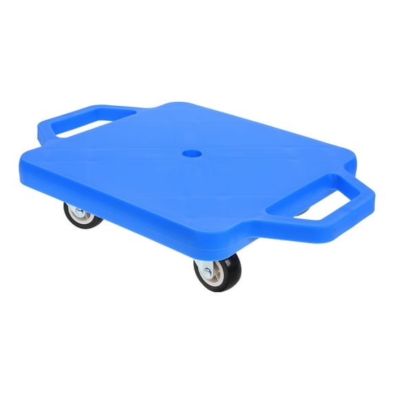 Zehuanyu Scooter Board for Kids Game Equipment Pedal Heavy Duty Four-wheel Fitness Blue
