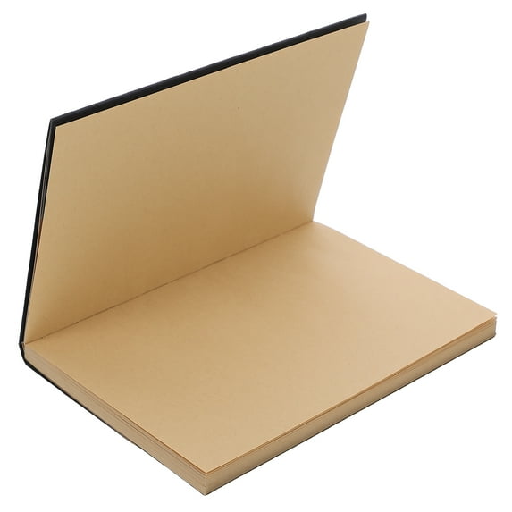 Zehuanyu Blank Hardcover Notebook Square Student Chocolate