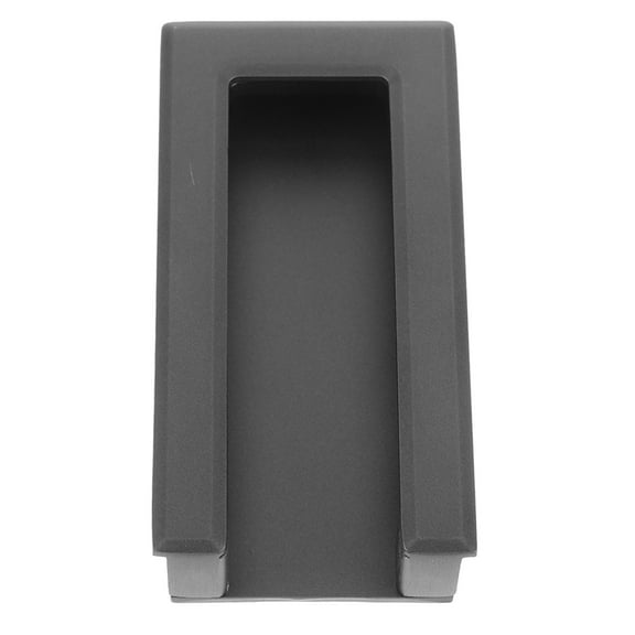 Zehuanyu Sliding Closet Door Handles Recessed Finger Flush Pulls Metal Rectangular Cabinet Pull For Sliding Barn Doors Pocket Doors