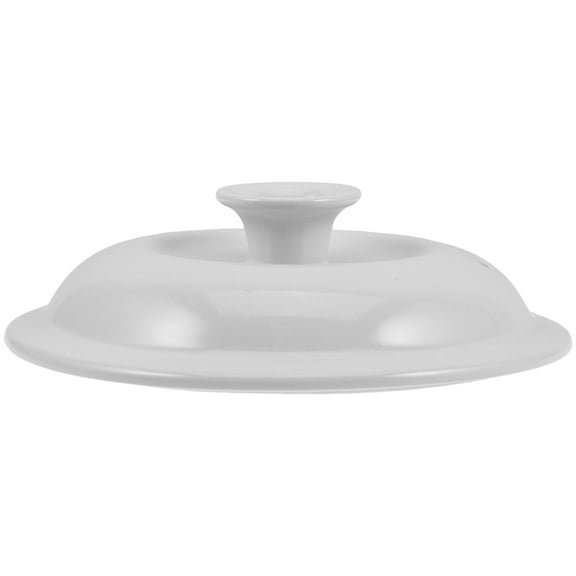 Zehuanyu Slow Cooker Ceramic Pot Lid 15.50X15.50X4.50CM White