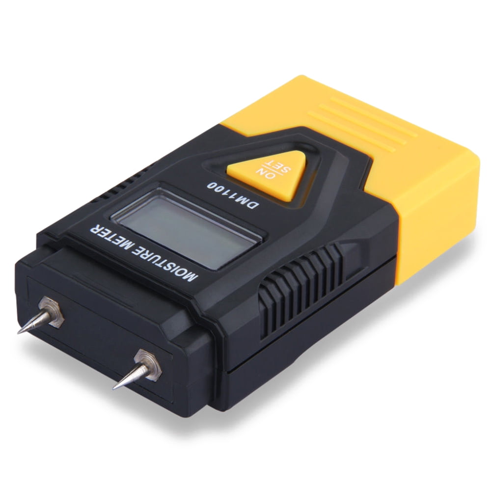 Phenofice Digital LCD Hygrometer Yellow for Moisture Level Measurement ...