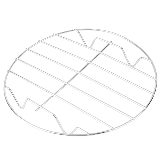 Zehuanyu Stainless Round Cooking Rack Drying Net Pot Seafood Steamer 21*21CM Silver