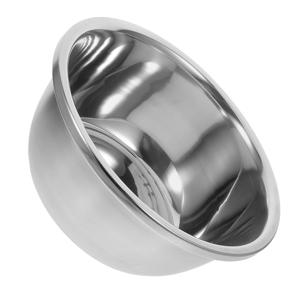 Zehuanyu  Stainless Steel Pot OB11 Doll House Table Trash Can Washing Machine Headband Salad Bowl Silver