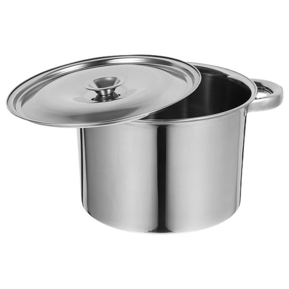 Zehuanyu Stock Pot With Lid Stainless Steel Stockpot For Induction Gas Stoves Heavy Duty Cooking Pot For Pasta Soup Stewing Simmering Oven 18 cm