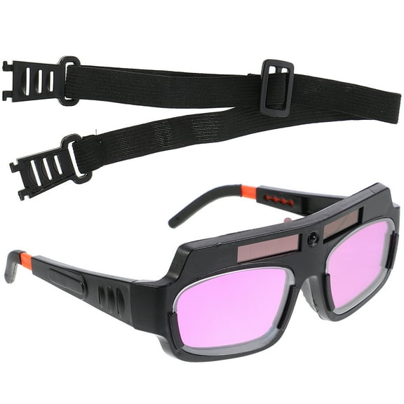 RENACLIPY Durable Welding Goggles Auto Darkening Solar ABS LCD for Various Environments 1Pc