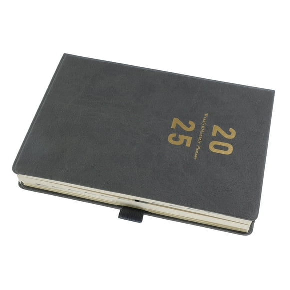 Zehuanyu  Time Management Notebook Household Planner Organizer Work Schedule Travel Grey