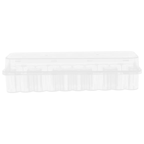 SOPOTUTU Plastic Vial Storage Box Sealing, Travel Case for Laboratory and Scientist Use, 1 Set