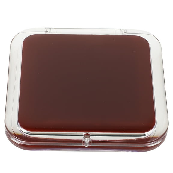 Zehuanyu  Towel Cover Keychain Handheld Mirror Mini Square Cosmetic Travel