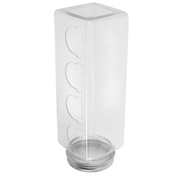 Zehuanyu Transparent Feeder Rutin Chicken Feed Box Chick Small Bird Food Container