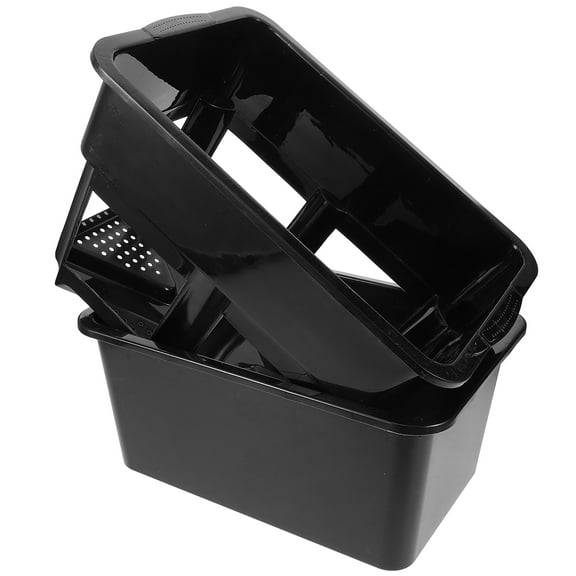 Zehuanyu Vegetable Planting Container Plastic Pot Vegetables Trough Black