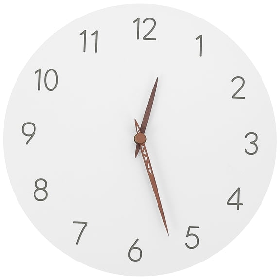 RENACLIPY Decorative Clock Synthetic Material Friends Wall Decor 1Pack 11In