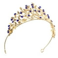 thumbnail image 1 of Zehuanyu Wedding Crown Women Rhinestone Crown Bride Tiara Vintage Crown Hair Ornament, 1 of 8