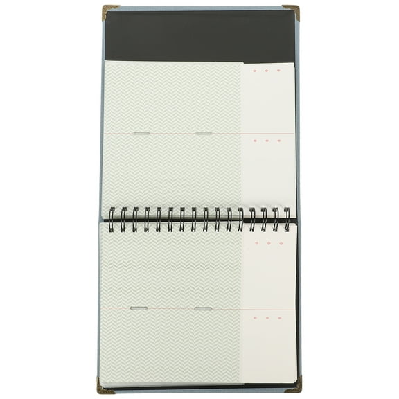 Zehuanyu  Wedding Guest Book Movie Ticket Holder Note Storage