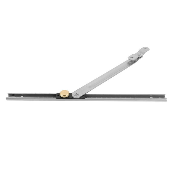 EXHUMKY Silver 304 Stainless Steel Window Security Bar for Mop Easy Install No Drilling