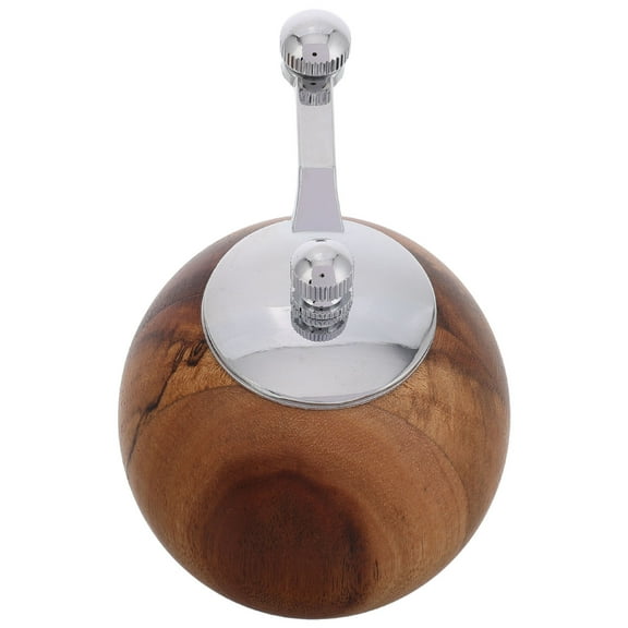 Zehuanyu Wooden Mini Pepper Grinder With Crank Handle Manual Grinder For Kitchen And Outdoor Bbq