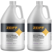 Zeiff Multi-purpose Enzyme Cleaner for Household Cleaning Odor Eliminator 1 Gallon 2 Pack