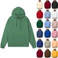 thumbnail image 1 of Zeijnsda Oversized Hoodies for Mens Casual Leisure Pullover Sweatshirts Solid Color Long Sleeves Hoodies Relaxed Sporty Pocket Hooded Sweatshirts, 1 of 5