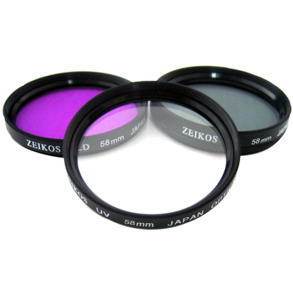 58mm Professional Glass Filter Kit