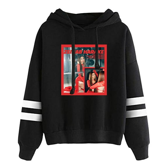 Zeinab Harake Merch Pullover Hoodie Unisex Long Sleeve Pocketless Fashion Sweatshirt
