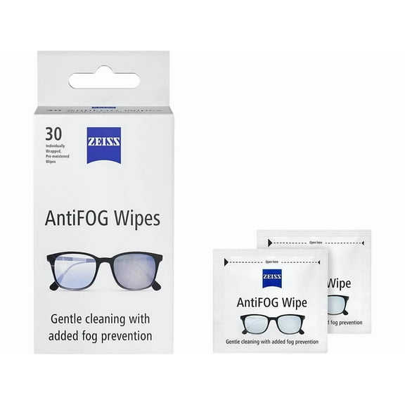 Zeiss Anti-Fog Lens Wipes - 30 ct. Box, Small, NSN 9005.9