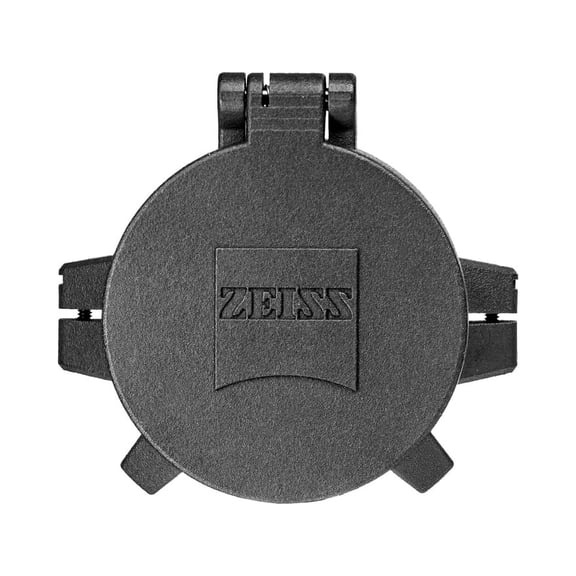 Zeiss Flip-Up and Fold-Flat Objective Lens Cover, 56mm, Conquest V4, V6, V8, LRP S5, 2.441in, Black