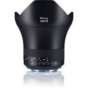 Zeiss Milvus 15mm F/2.8 ZE Lens Canon EF-Mount