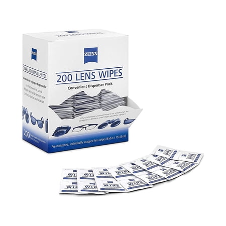 Zeiss Pre-Moistened Lens Cleaning Wipes 200-Count