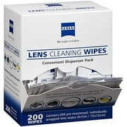 Zeiss Pre-Moistened Lens Cleaning Wipes 200 ct.
