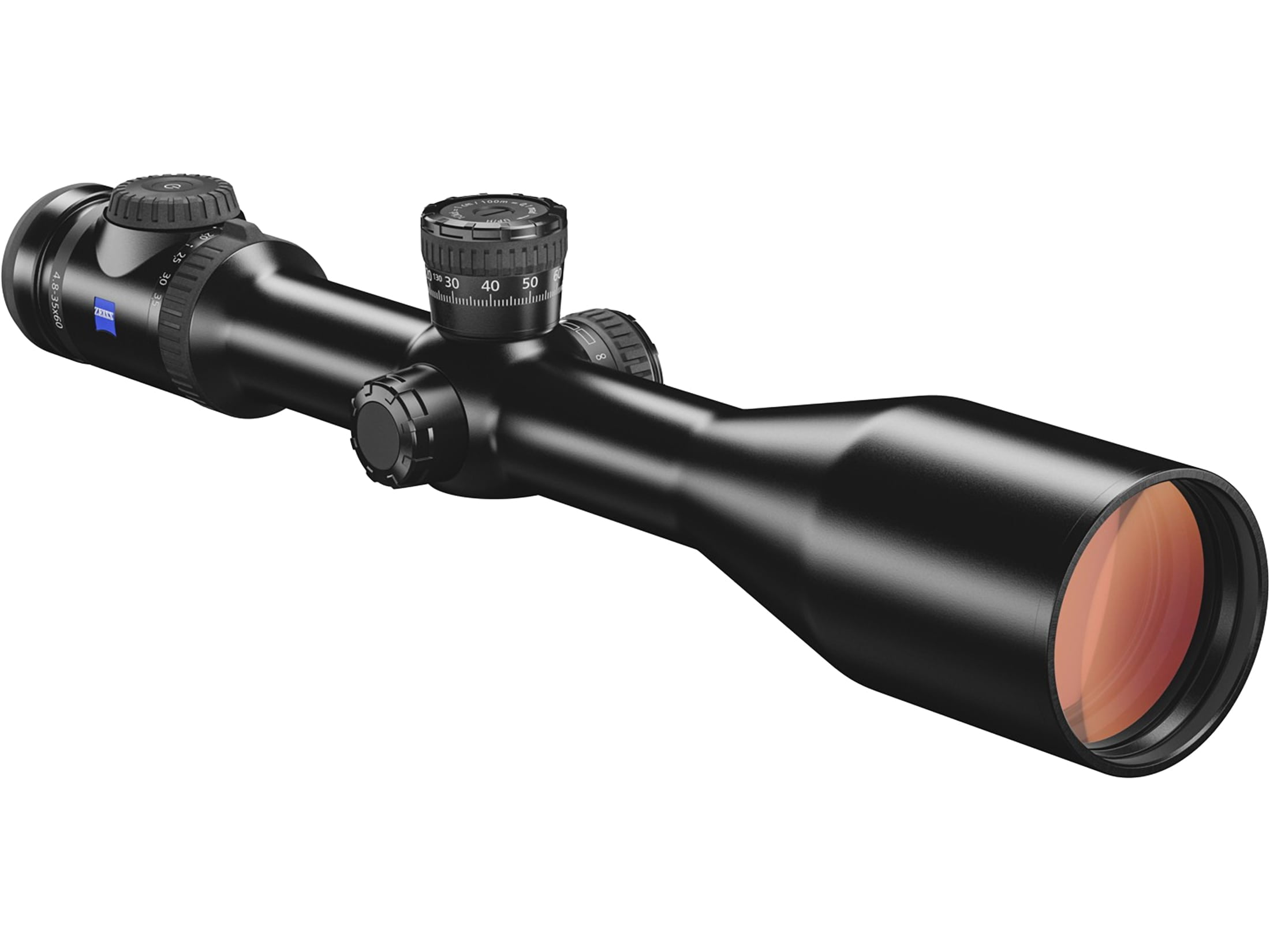 Zeiss V8 N.A. Rifle Scope 4.8-35x 60mm Plex #60 Reticle Matte Black