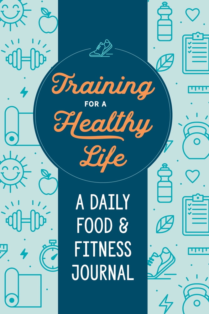 Zeitgeist Wellness Training for a Healthy Life Daily Food & Fitness Journal, 6 x 8.9 in, Paperback