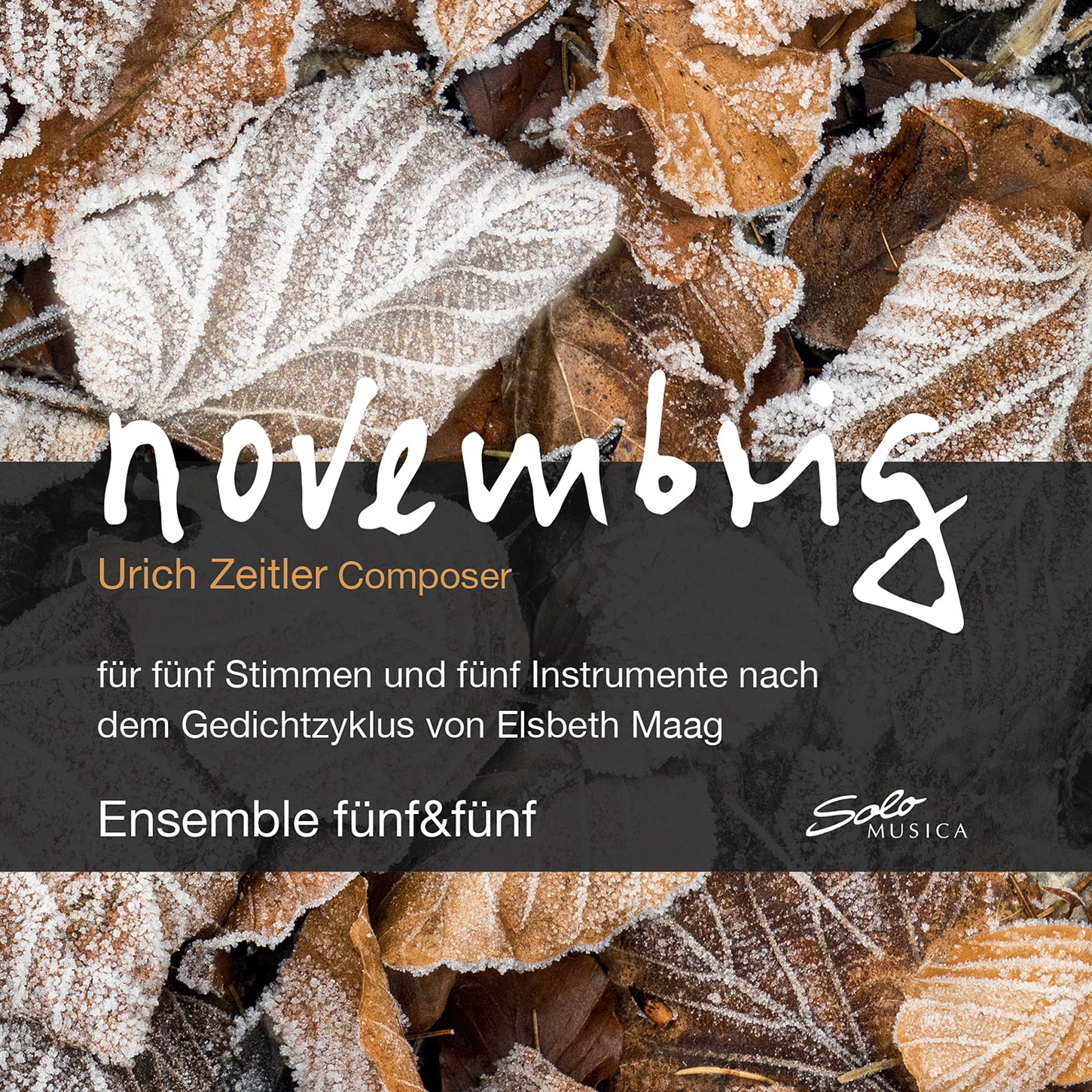 Zeitler / Gschwend / Zischg - Novembrig - Music & Performance - CD