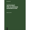 thumbnail image 1 of Zeitschrift FÃ¼r Allgemeine Mikrobiologie. Band 23, Heft 6, (Hardcover), 1 of 1