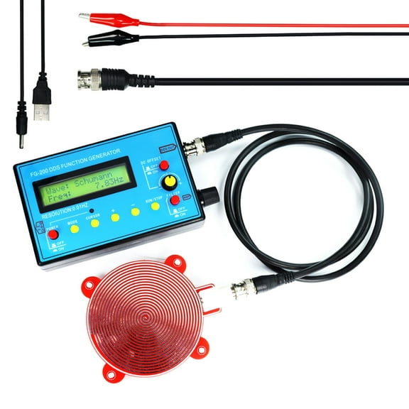 Zeiwohndc 0.01Hz-500kHz Signal Generator Ideal for Audios Testing Waveform Generator