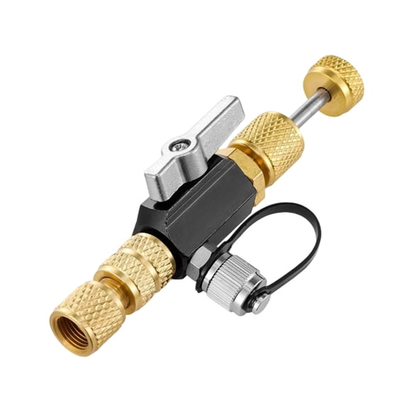 Zeiwohndc 1/4" Flow Vacuum Valves Cores Removal Tool for Rapid Evacuations