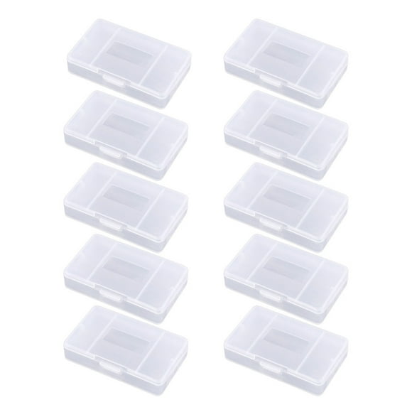 Zeiwohndc 10Pcs Clear Protective Game Cartridge for Case Storage Box Gameboy GB GBP