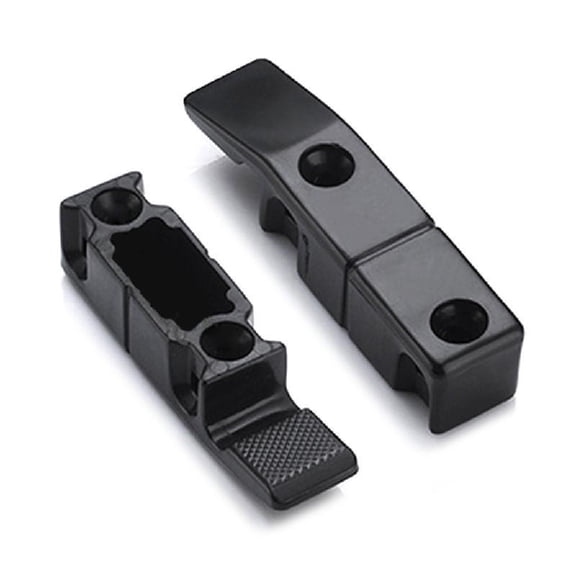 Zeiwohndc 10Pcs Furniture Hasp Latches Lock Plastic Corner Brace Connection Hinge