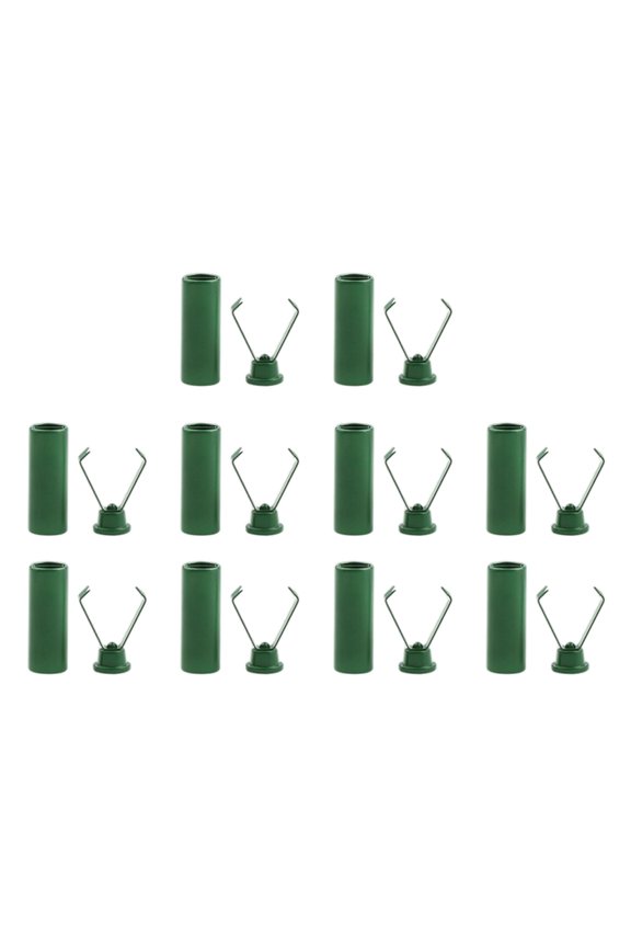 10Pcs Metal Drawstring Cord Lock Adjustable Elastic Cord Stoppers For Hoodies